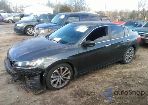 2014 Honda Accord Sport z USA, uszkodzony, nr VIN 1HGCR2F58EA030979